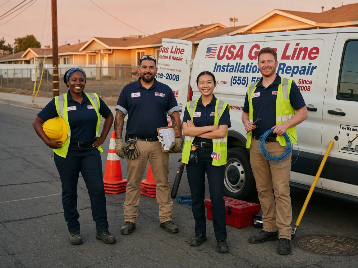 Gas Line Installation company in Luzerne, MI